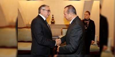 Akıncı , Ataoğlu'nu kabul etti