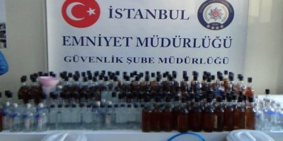 İstanbul'da yılbaşı öncesi sahte içki operasyonu
