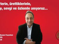 Taner Akcan Pazartesi anılacak