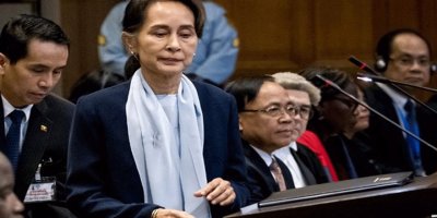 Myanmar lideri Lahey'de Arakan Müslümanlarına soykırımı savundu