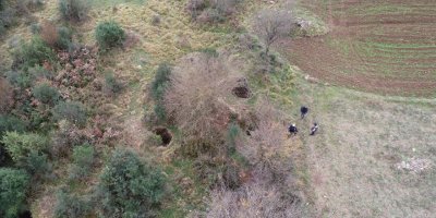 Define avcıları mahalleyi köstebek yuvasına çevirdi