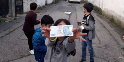 Gizemli yardımsever bu kez Ataşehir'de ortaya çıktı