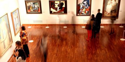 Çekilişle orijinal Picasso tablosu