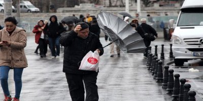 Yurdun dört bir yanından lodos manzaraları