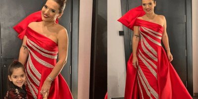 Demet Akalın'ın Barbie bebek elbisesi sosyal medyayı karıştırdı