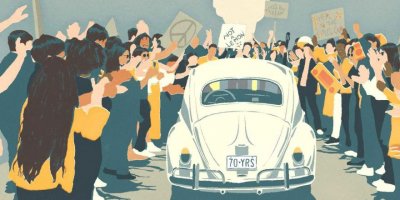 Volkswagen 'vosvos'a veda etti