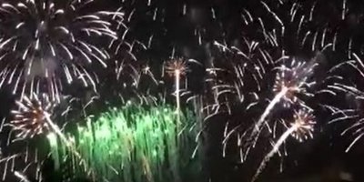 Arabistan'ın başkentinde yeni yıl kutlaması