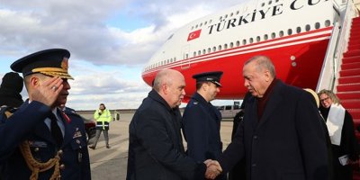 Cumhurbaşkanı Erdoğan, Merkel'le görüştü