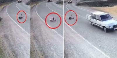 Kapı açıldı çocuk ölümden döndü