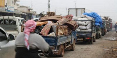 BM: 350 bin Suriyeli Türkiye'ye doğru kaçtı