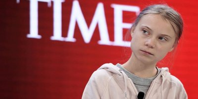 Greta Thunberg Davos'ta