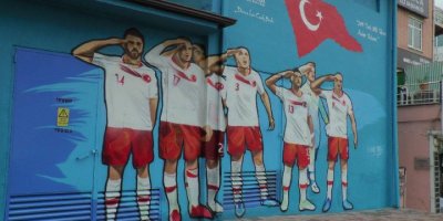 Milli Takım’ın asker selamı ölümsüzleştirildi