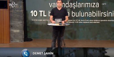 KKTC’de rekor bağış Demet Şahin’den