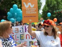 Avustralya’da aile içi şiddete karşı gösteri düzenlendi