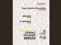 DAÜ Mimarlık Fakültesi sergisi 27 Kasım'da Naci Talat Vakfı'nda...