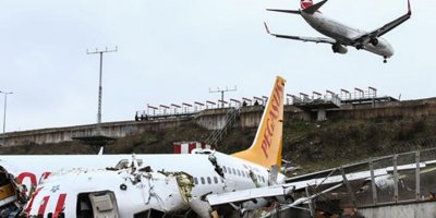 Sabiha Gökçen Havalimanı'nda pistten çıkan uçak için ABD'den heyet geliyor