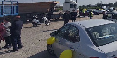 "Yol yoksa seyrüsefer de yok" eylemi