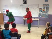 Kıbrıs Türk Çocuk Esirgeme Kurumu çocukları Karagöz-Hacivat’la buluştu