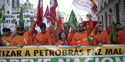 Brezilya'da petrol işçilerinin grevi 18'inci gününde