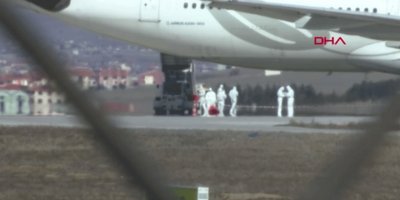 Ankara'da Tahran'dan gelen uçakta corona virüsü alarmı