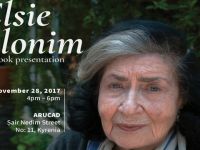 Elsie Slonim’in iki kitabı yarın tanıtılacak