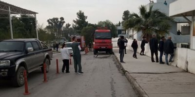 Hastanedeki yangın kontrol altına alındı