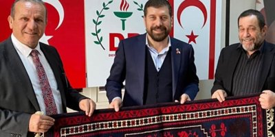 Demokrat partiye Balıkesir sındırgı belediyesinden ziyaret