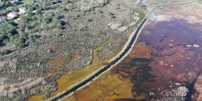 Bodrum'daki 'Akdeniz Gölü' yok olmaya başladı