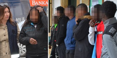 Yasak bölgeye geçen zanlılara ihraç