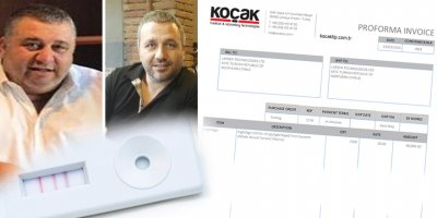 "50 bin dolara 2500 test kiti aldık"