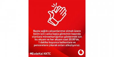 Her gece alkışlıyor ve moral veriyoruz