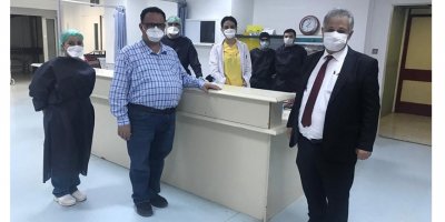 "Pandemi bölümü tamamen izole edildi"