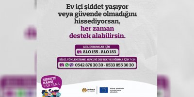 Yılmaz: “LTB Aile İçi Şiddetle Mücadele Ekibi’ne yapılan başvurular arttı”