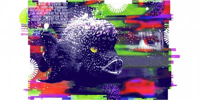 Yakın Doğu Üniversitesi Güzel Sanatlar ve Tasarım Fakültesi Öğretim Üyesi ve sanatçı Dr. Gökhan Okur, Kıbrıs Modern Sanat Müzesi için kovid-19'u baskı resimlerine taşıdı