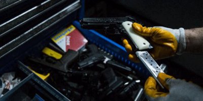 Başakşehir'de ruhsatsız silah imalatı yapan atölyeye operasyon