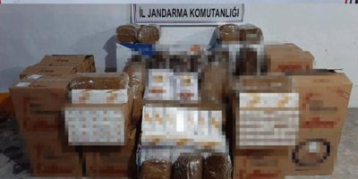 Elazığ'da kaçak sigara üretimine 9 gözaltı
