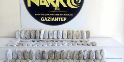 Gaziantep'te uyuşturucu operasyonu: 2 gözaltı