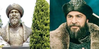 Yanlış Ertuğrul Gazi büstü iki müdürle birlikte gitti