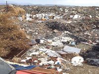 Dağ taş çöp doldu