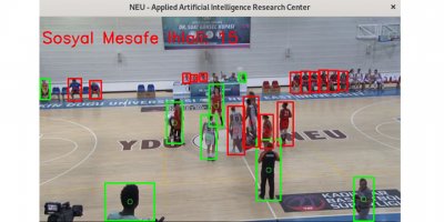 YDÜ'den “Sosyal mesafe ve  maske kontrolü yapan” yazılım