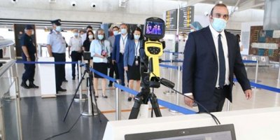 Larnaka Havaalanı dün faaliyete 2 vakayla başladı