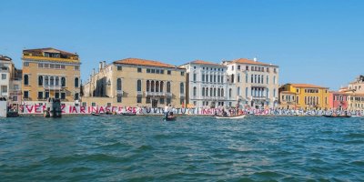 Venedik'te "turist istemiyoruz" protestosu