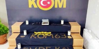 Şanlıurfa’da sahte altın operasyonu: 3 gözaltı