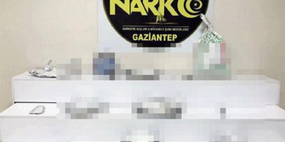 Gaziantep'te uyuşturucu operasyonu: 5 gözaltı