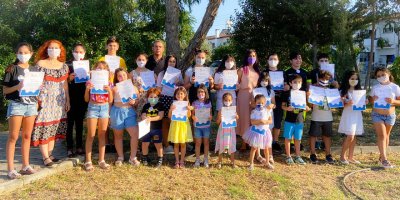 LBO Çocuk ve Gençlik Korosu üyelerine belgeleri verildi