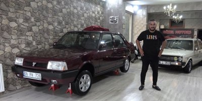 Fabrikadan çıktığı gibi duruyor: 1997 model otomobil 70 bin liraya satıldı