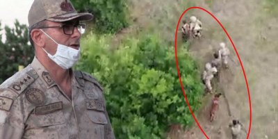 Şemsiye açtıklarını görünce ateş emrini verdim...