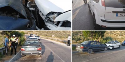 Girne-Tatlısu yolunda kaza