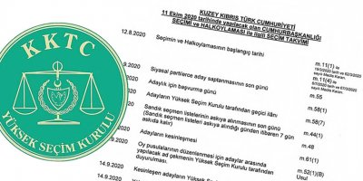 Seçim 12 Ağustos’ta resmen başlıyor