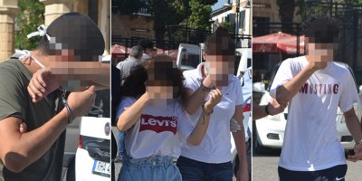 Hırsızlık zanlılarına 6’şar gün tutukluluk